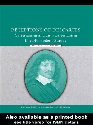 cover image of Receptions of Descartes